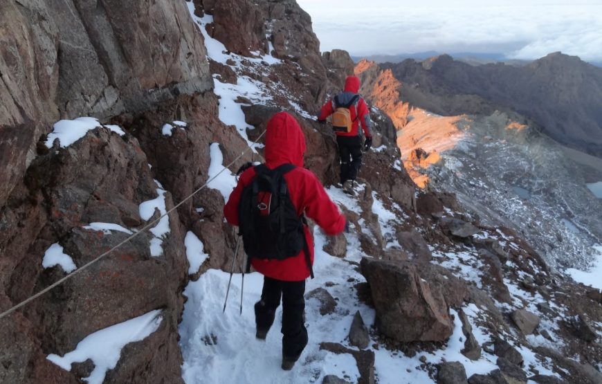 Mt Kenya Climb Chogoria Route Out Naru Moru Gate