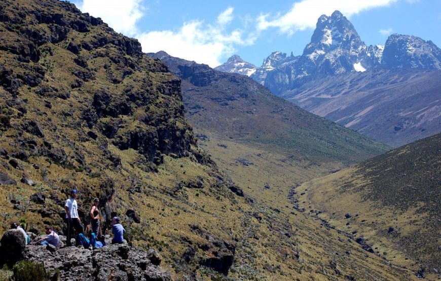Mt Kenya Climb Sirimon Route