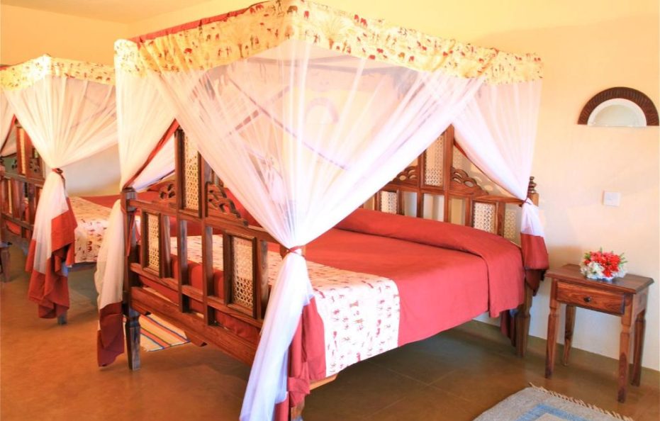 Voi Wildlife Lodge Rooms