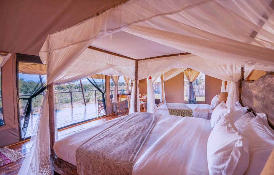 Serengeti Tanzania Bush Camp Luxury Double Room